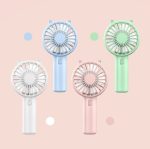 Handheld USB Rechargeable Desk Small Cooling Fan S14-F1200 - Image 5